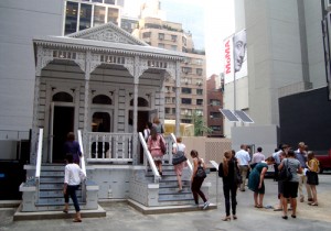 The Digitally Fabricated New Orleans Shotgun House, MoMA, NYC, 2008.