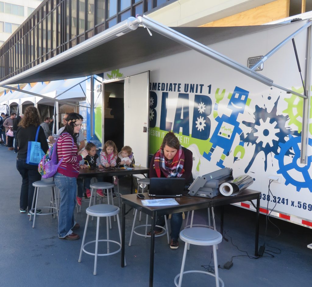 mobile fab lab at maker faire