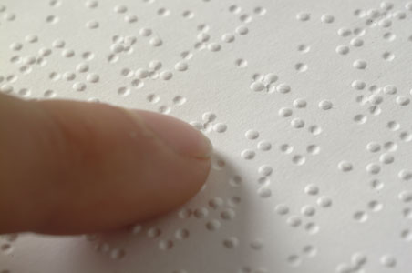 braille close up