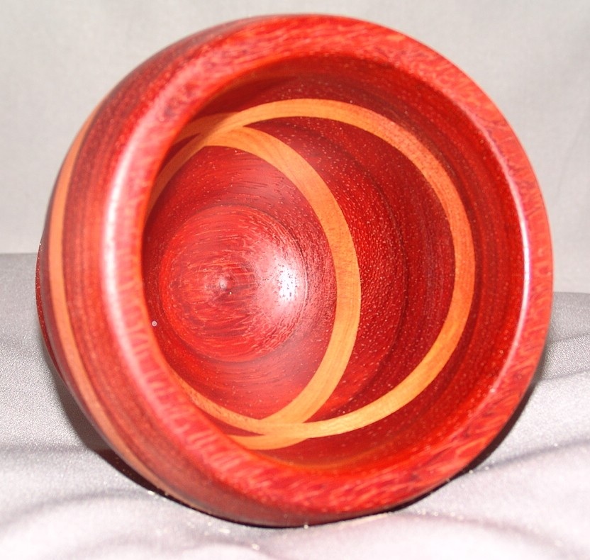 red wooden bowl from amazing vision wood work